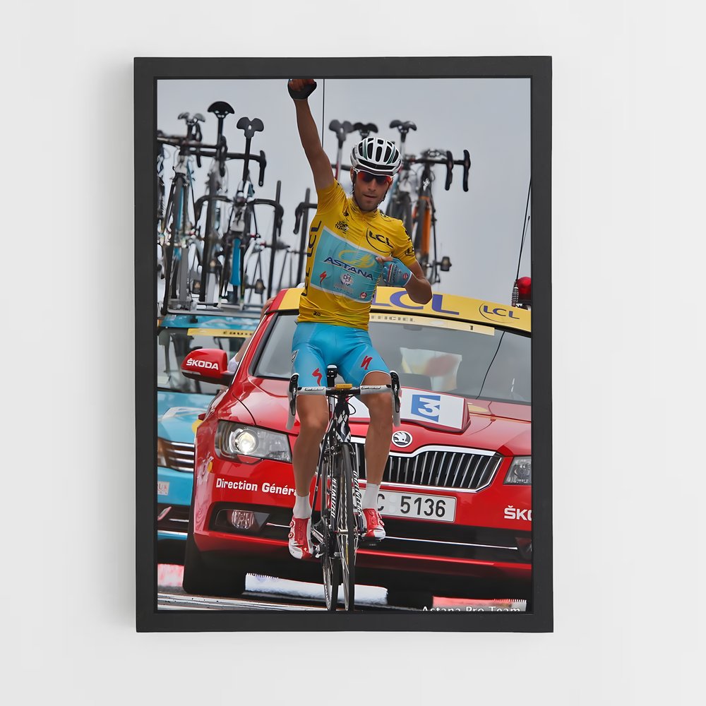 Poster La Victoire de Vincenzo – affiche Cyclisme (vue 2)